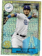 2022 Topps '87 Topps Silver Pack Chrome #T87C6 Cody Bellinger Insert